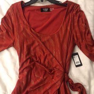 NWT Guess Wrap Dress